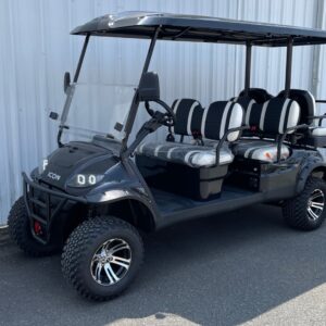 ICON i60L Lifted Electric Street Legal Golf Cart 6 Seat Neighborhood Vehicle